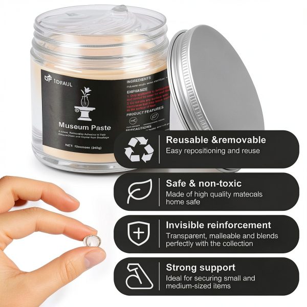 Museum Paste 1DFAUL Clear Removable Putty-3