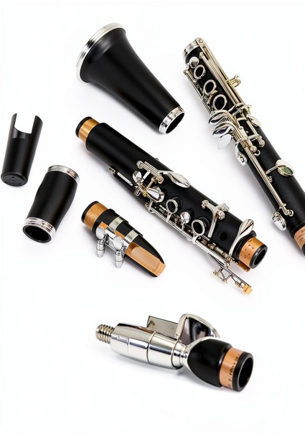 MusicPro Clarinet Ligature B♭ Dual‑Screw-2