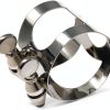 Clarinet Ligature Metal Silver B Flat-3