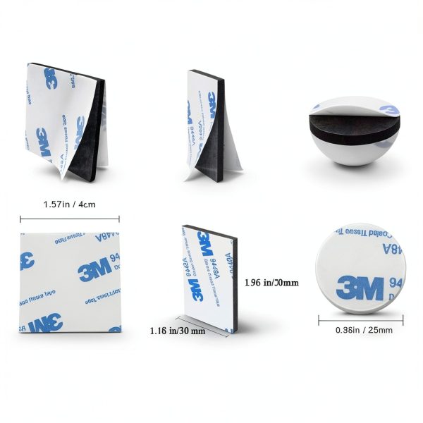 Double Sided Adhesive Pads Avando 60pcs Foam Tape-1
