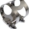 Clarinet Ligature Metal Silver B Flat-0