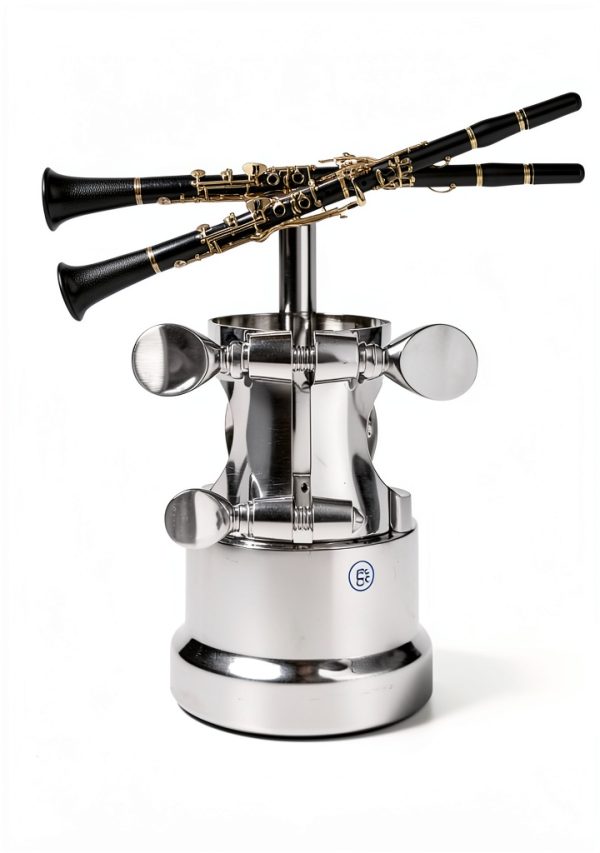 Silver Clarinet Ligature by Pavo-2