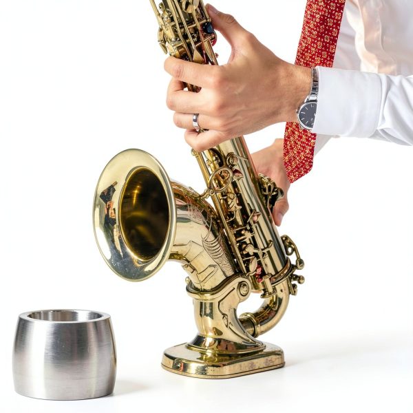 Milisten Clarinet Ligature Silver Polished-3