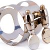 Clarinet Ligature Nickel-plated Brass Yibuy16-2