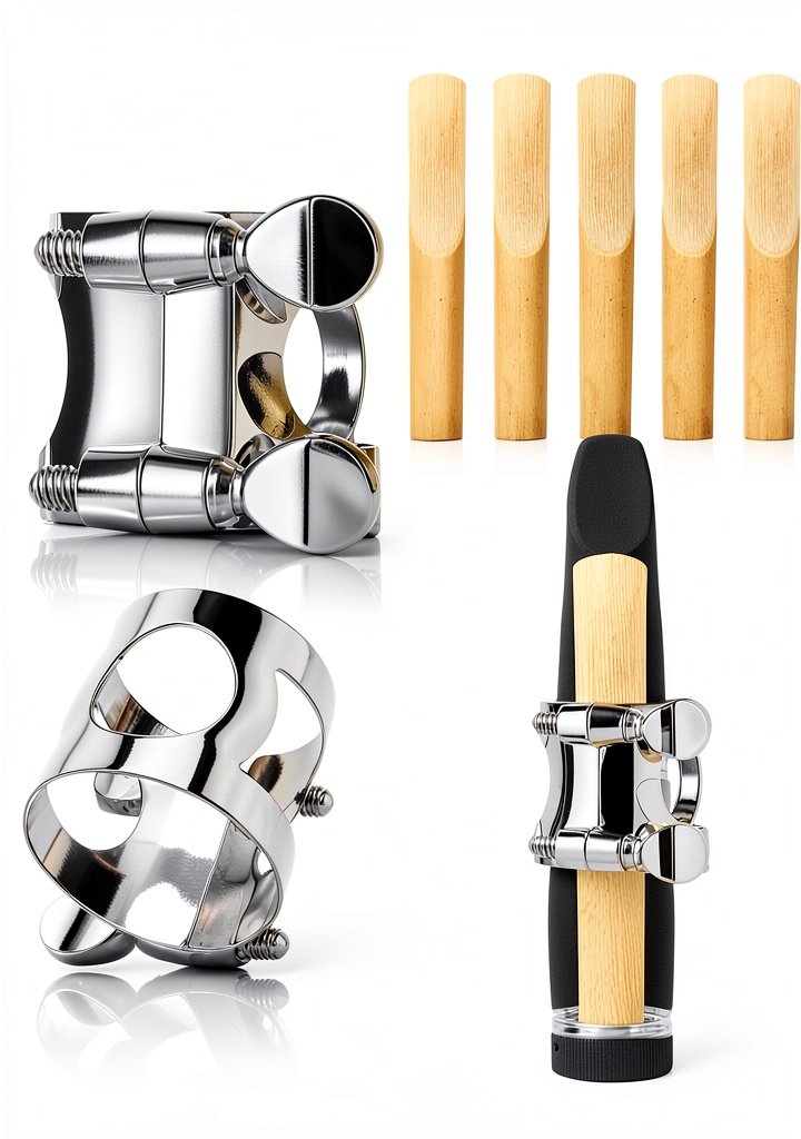 Clarinet clips made of brass material