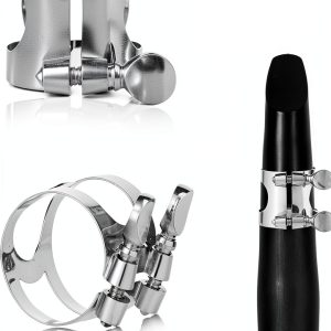 Silver Clarinet Ligature by Pavo-0