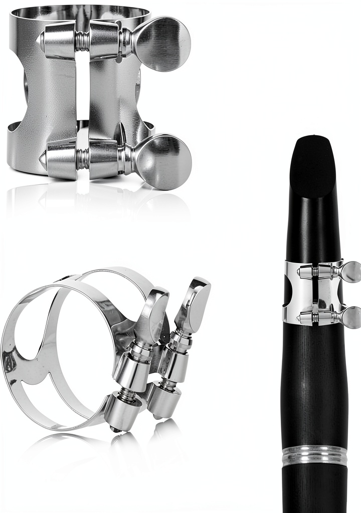 'Pavo Silver Clarinet Ligature'