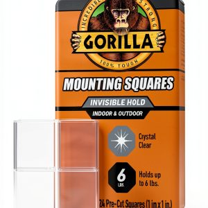 Gorilla Clear Mounting Tape for Indoor Use-0