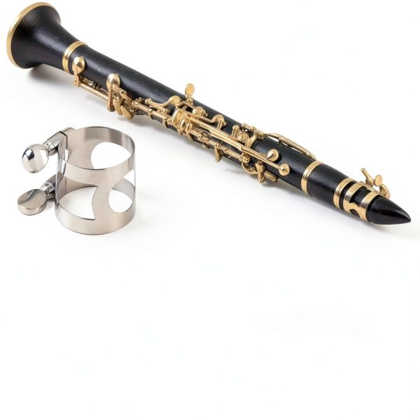 Clarinet Ligature Nickel-plated Brass Yibuy16-1