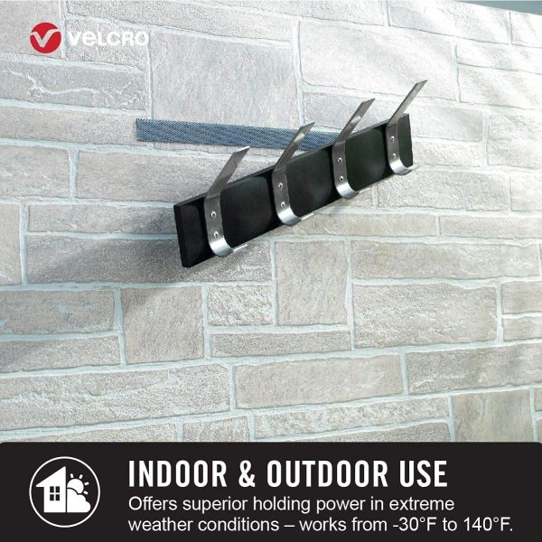 Velcro Outdoor Mounting Tape 20ft x 1in Extreme Weather-3