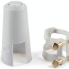 Clarinet Ligature ClarinetCo Brass Black B Flat-1