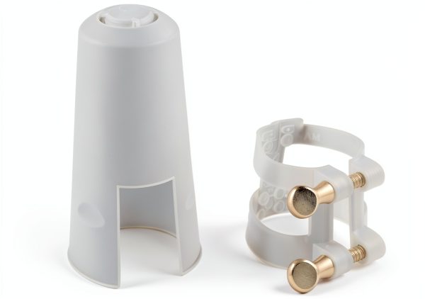 Clarinet Ligature ClarinetCo Brass Black B Flat-1
