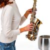 Milisten Clarinet Ligature Silver Polished-5