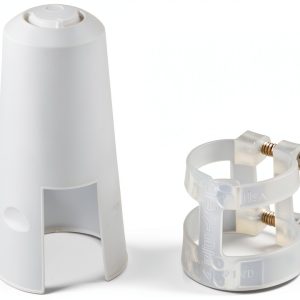 Clarinet Ligature ClarinetCo Brass Black B Flat-0