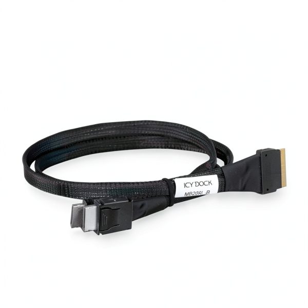 SlimSAS Cable ICY DOCK 8i to 2x OCuLink 4i-4