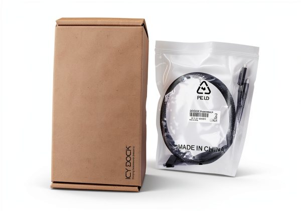 SlimSAS Cable ICY DOCK 8i to 2x OCuLink 4i-3