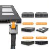 SlimSAS Cable ICY DOCK 8i to 2x OCuLink 4i-7