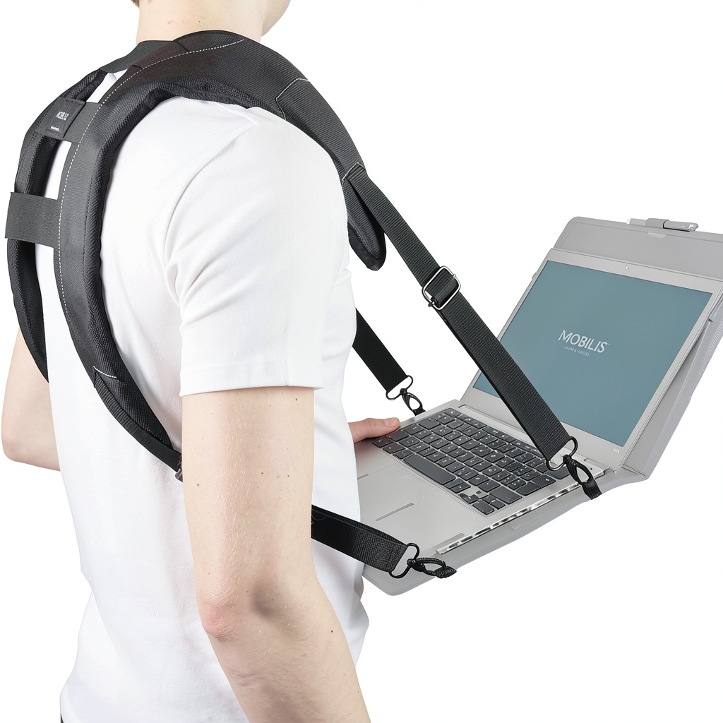Mobilis Anti Theft Security Cable in use