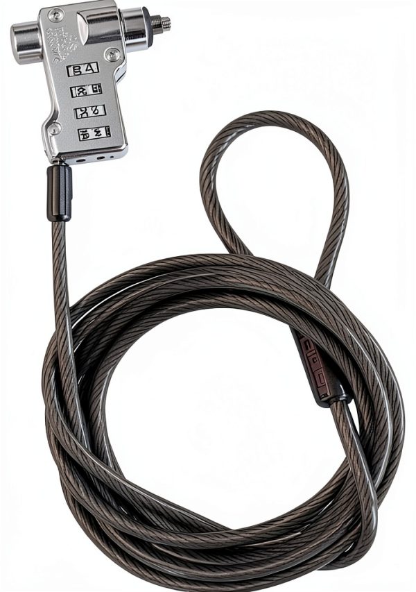 StarTech.com Laptop Security Cable Lock 6ft Galvanized Steel 10K Code-0