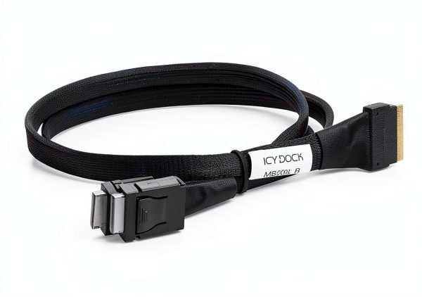 SlimSAS Cable ICY DOCK 8i to 2x OCuLink 4i-0