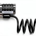 Kensington Combination Lock Cable Black Alloy Steel-0