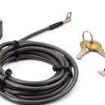 Belkin Laptop Security Lock with 6ft Galvanized Steel Cable-0