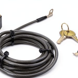 Belkin Laptop Security Lock with 6ft Galvanized Steel Cable-0