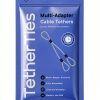 TetherTies Multi-Adapter TetherTie Cable Security Kit 5 Pack White-1