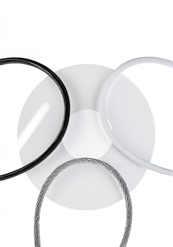 TetherTies Multi-Adapter TetherTie Cable Security Kit 5 Pack White-5