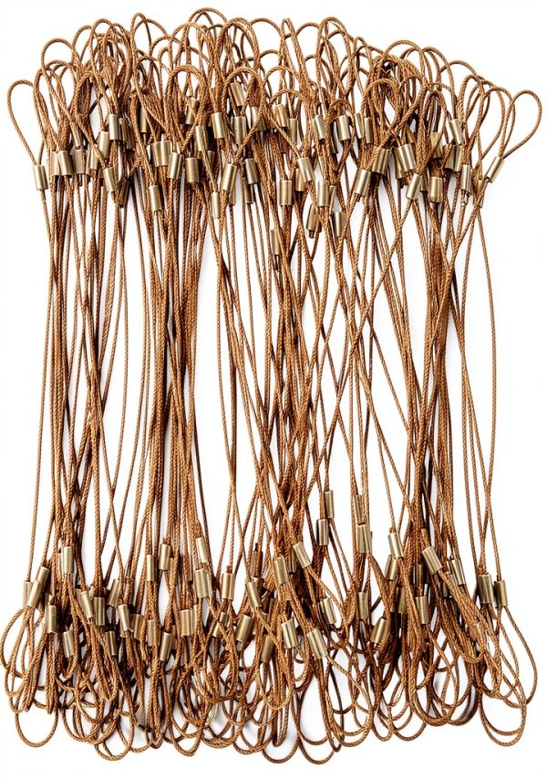 VGA Cable Tether 14 inch Braided 100 Pack by Universal CableTether-1
