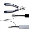 TetherTies Multi-Adapter TetherTie Cable Security Kit 5 Pack White-0