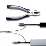 TetherTies Multi-Adapter TetherTie Cable Security Kit 5 Pack White-0