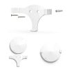 ALLICAVER M9 Mesh WiFi Wall Mount Powder Coated Bracket Pack of 3-3