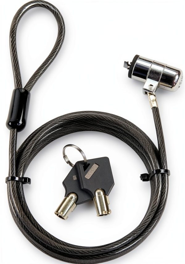 Sendt Kensington Security Cable 10ft Black USB for Laptop & Projector-0