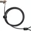 HP Laptop Security Lock Cable 6ft Combination Model 63B31AA Steel-0