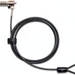 HP Laptop Security Lock Cable 6ft Combination Model 63B31AA Steel-0