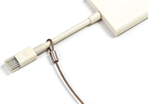 VGA Cable Tether 14 inch Braided 100 Pack by Universal CableTether-2